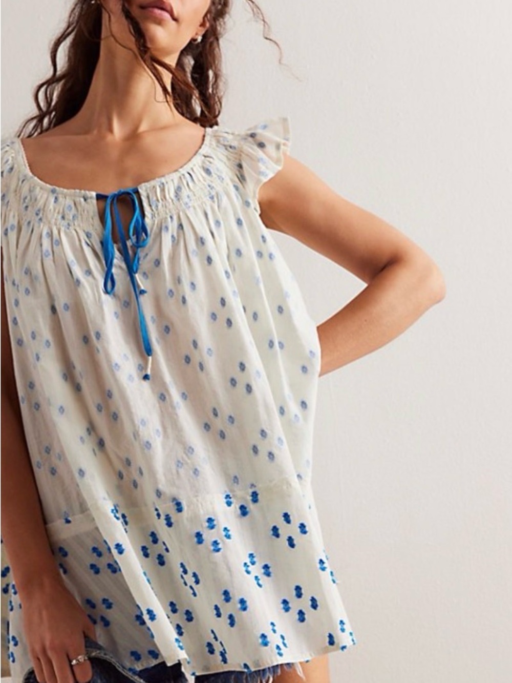 Free People We The Free Jules cotton tunic